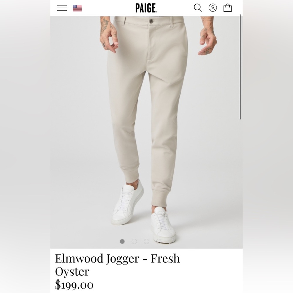 Paige Elmwood Jogger Pants size 32